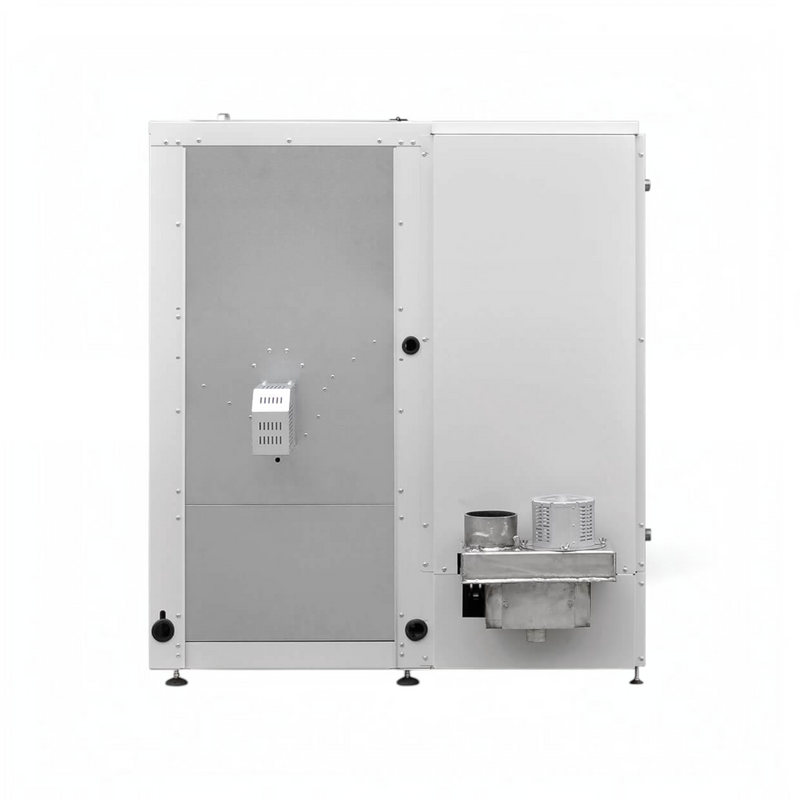 GEMA Shop HKS Lazar InterFire 11 Automatic Pelletkessel in Grau mit 12 kW Leistung und automatischer Ascheaustragung
