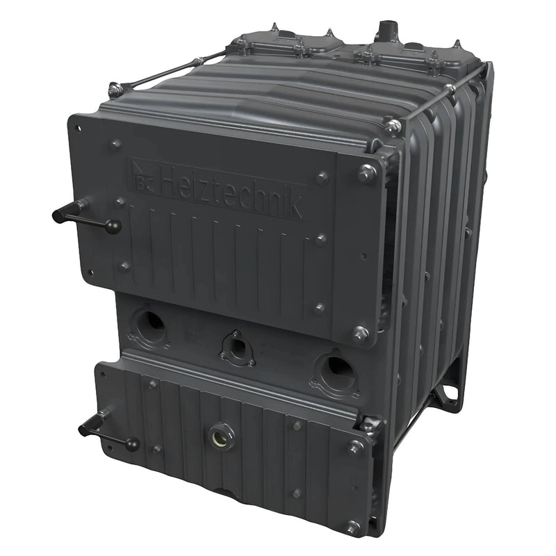 GEMA Shop IBC GK-7K öko 36 Holzvergaserkessel aus Gusseisen mit 36 kW Leistung und robustem Kesselkorpus
