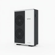 GEMA Shop Vaillant aroTHERM plus VWL 105/6 A S2 Luft-Wasser-Wärmepumpe in modernem weiß-schwarzem Design