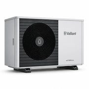 GEMA Shop Vaillant aroTHERM plus VWL 55/6 A S2 Luft/Wasser-Wärmepumpe in Weiß mit schwarzem Lüftergitter