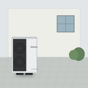 GEMA Shop Vaillant aroTHERM plus VWL 105/6 A S2 Luft-Wasser-Wärmepumpe in weißem Gehäuse zur Außenaufstellung