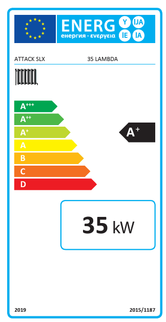 Holzvergaser Attack SLX Lambda Touch 35 kW – Effizient, smart & umweltfreundlich - GEMA Shop