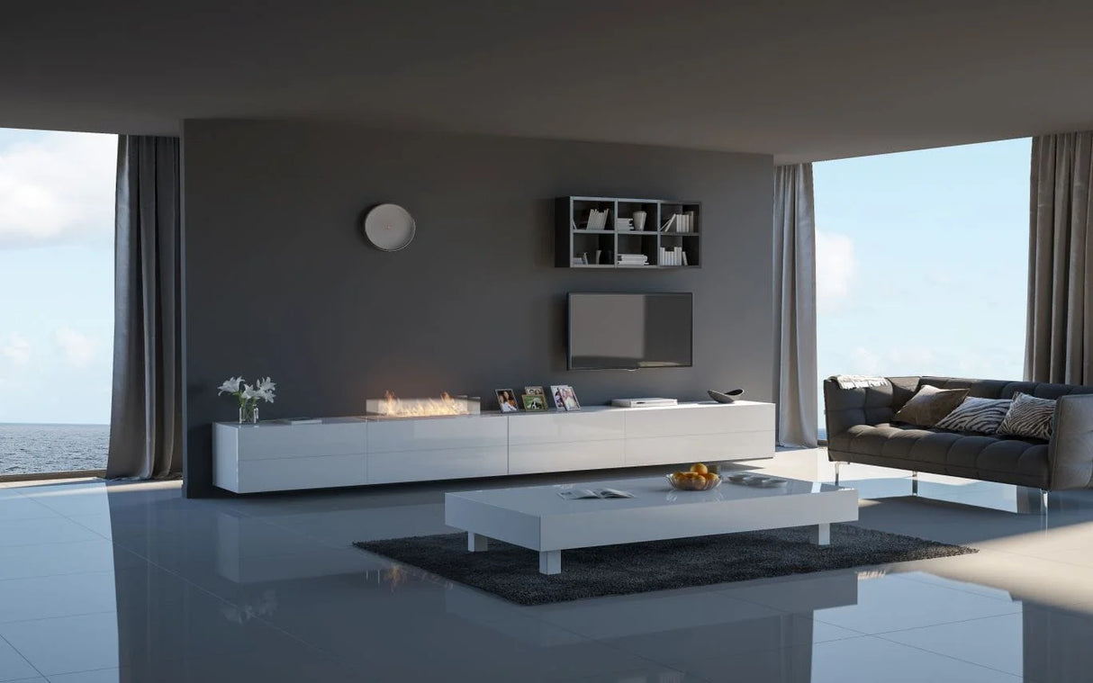 Kominek na bioetanol INSERT 1000 Wbudowany kominek stalowy