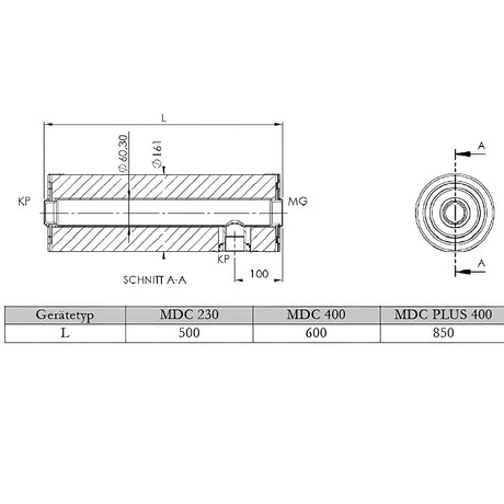 Nachheizmodul | Durchlauferhitzer 1 1/2"  MDC 400 Heizmodul.
