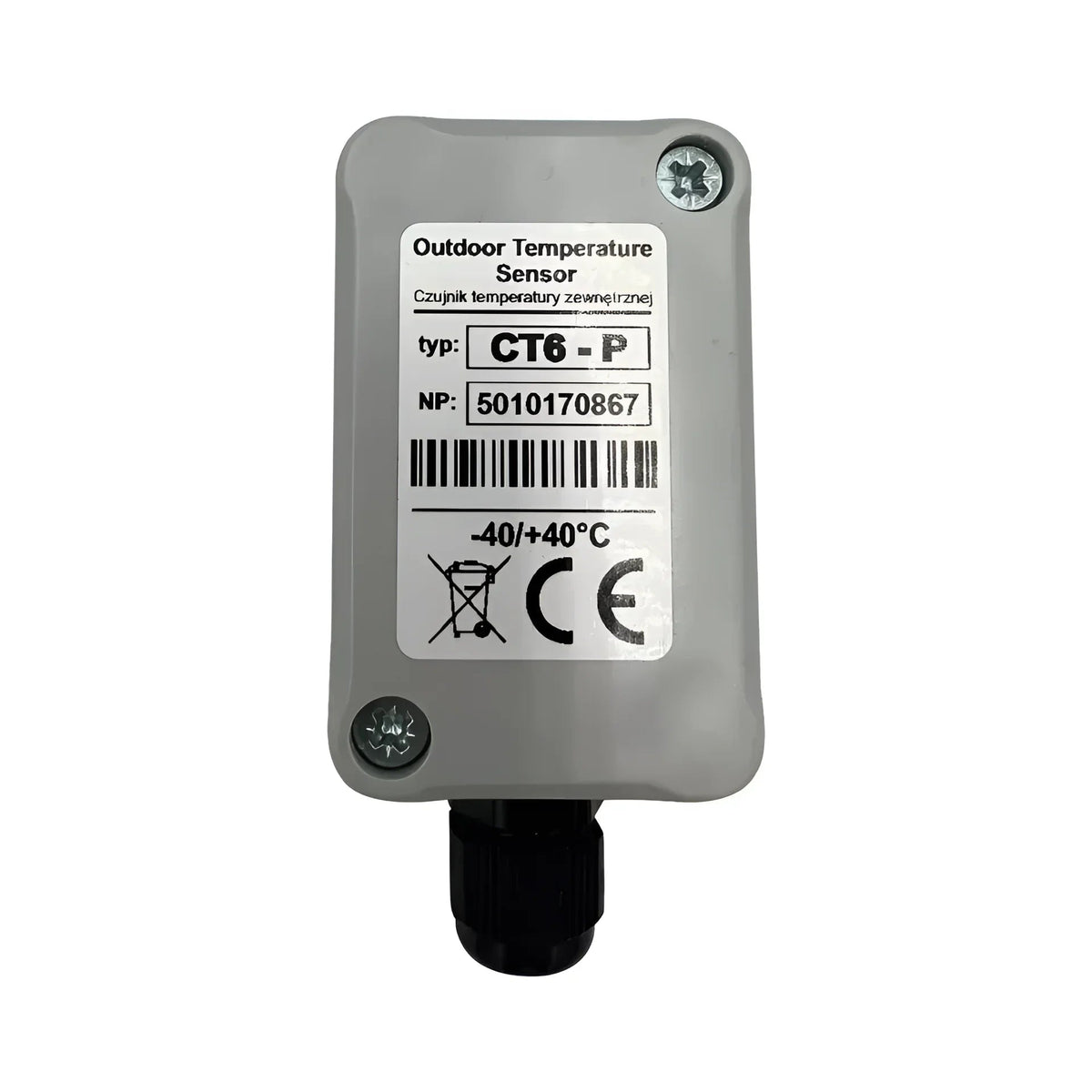 Outdoor temperature sensor 🌡️ Plum PCT6P – Precise & Reliable – GEMA Shop
