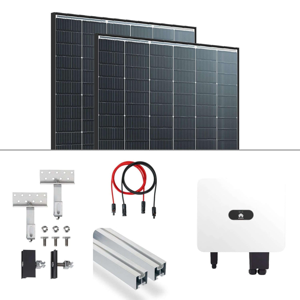 PV Komplettpaket Huawei 15KW Schrägdachmontage Trina 435 Vertex S - GEMA Shop