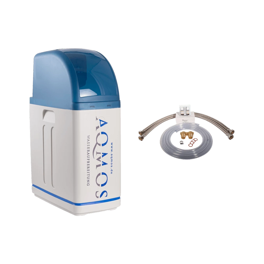 Aqmos Wasserenthärtungsanlage Aqmos R2D2-32 mit Anschlussset 1 Zoll