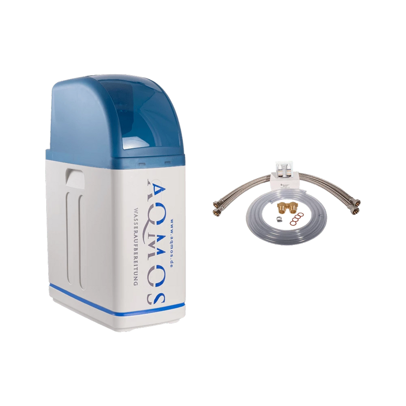 Water Softener Aqmos R2D2-48 with Connection Set 1 Inch