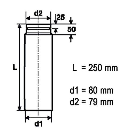 Rauchrohr für Pelletöfen - GEMA Shop