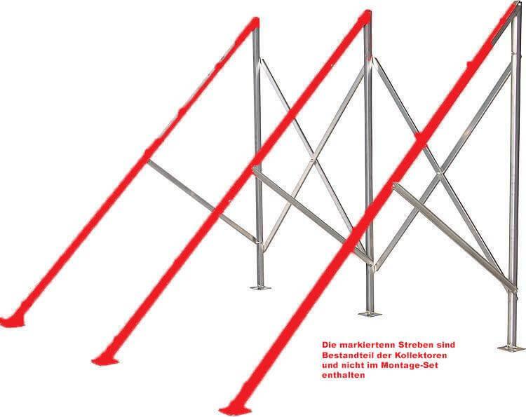 Solarpaket Röhrenkollektor HP30 Flachdach 9,78 m² - GEMA Shop