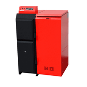 Thermoflux Pelling ECO 35 kW Pelletkessel mit 150 kg Pelletbehälter - GEMA Shop