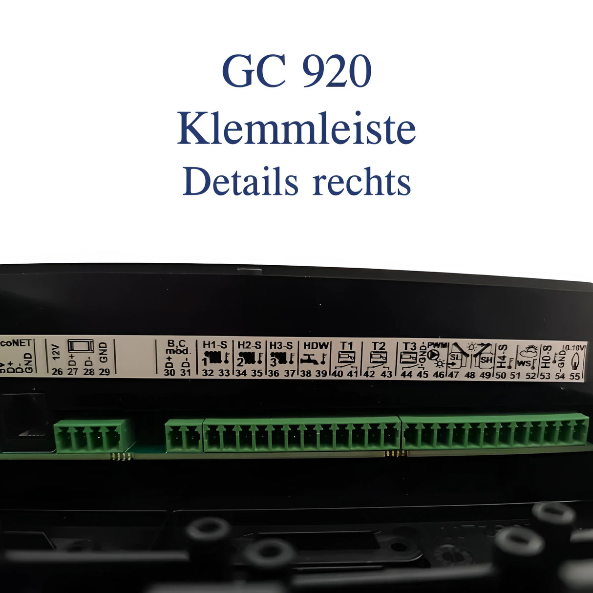 Witterungsgeführte Regelung Gema Control 920 mit Internetmodul universal.