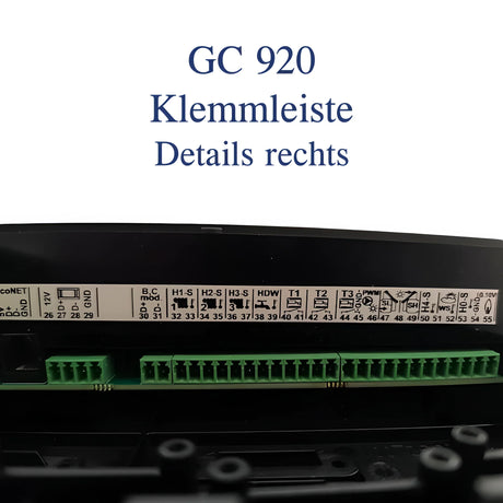 Witterungsgeführte Regelung Gema Control 920 mit Internetmodul universal.